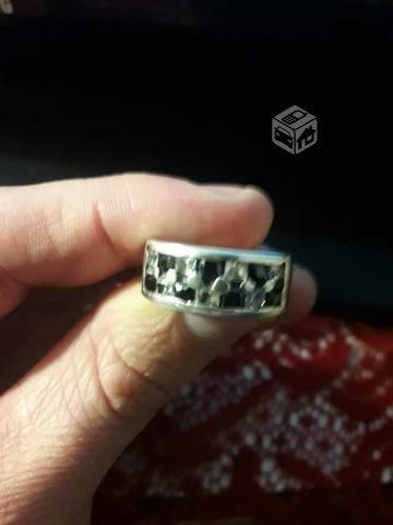 Anillo plata 925 grueso