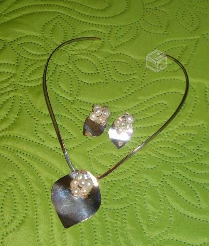 Precioso conjunto plata