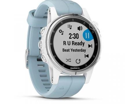 Nuevo Garmin Fenix 5splus, Con Correa Blanca De Re