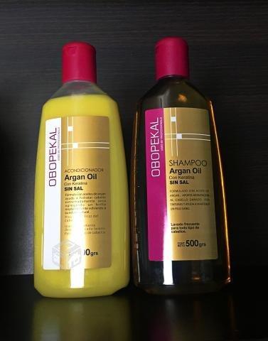 Shampoo Argán Oil c/Keratina SIN SAL
