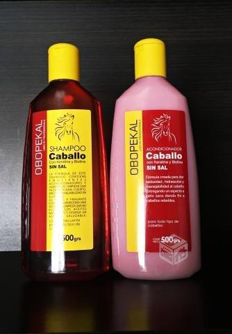 Shampoo Caballo c/ Keratina y Biotina SIN SAL