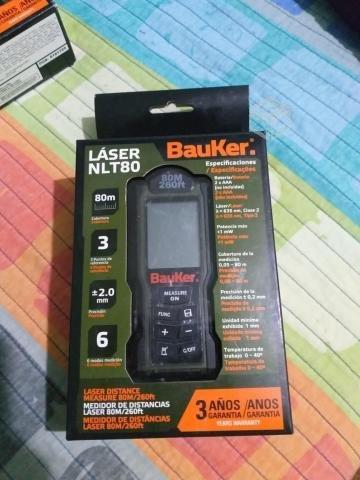 Medidor Distancia Laser Bauker 80 Metros NUEVO