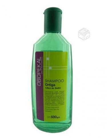 Shampoo ortiga con keratina sin sal 500 grs