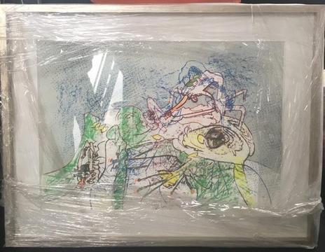 Litografia del maestro Roberto Matta