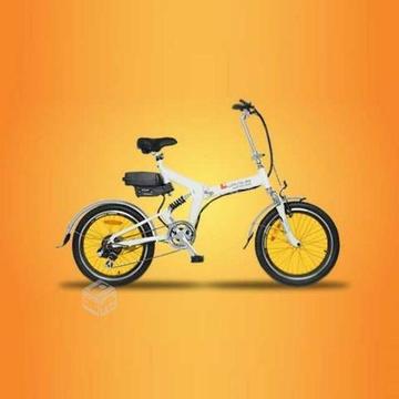 Bicicleta eléctrica lumisolar