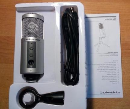 Micrófono Condensador Usb Atr2500 Audio-technica C