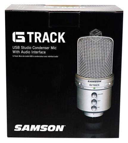Microfono Samson G-Track Recording Audio Interface