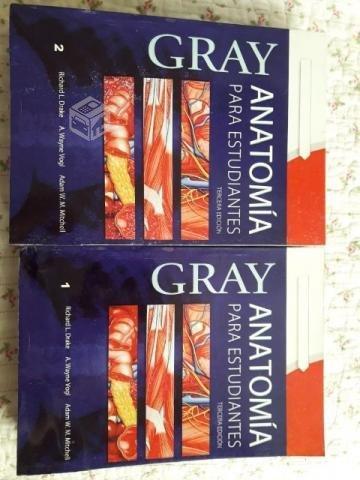 Libro anatomía para estudiantes GRAY