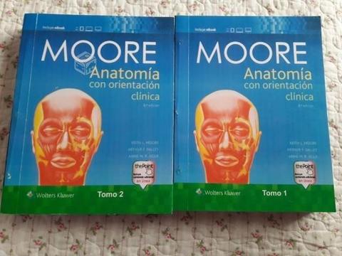 Libro anatomía con orientación clínica MOORE