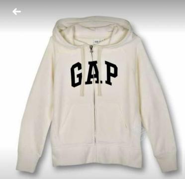 Poleron Gap Beige Mujer Talla S - Nuevo