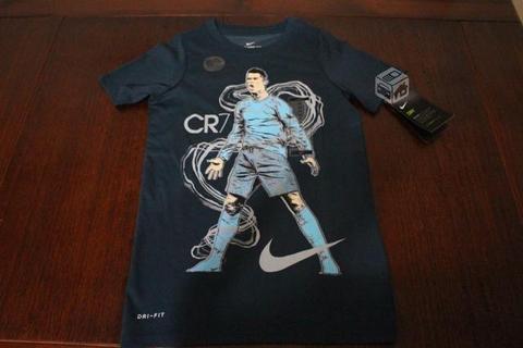 Camiseta futbol niño cr7 nueva, original