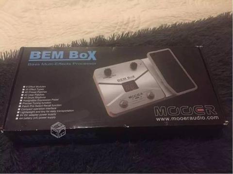 Pedal Multiefecto Para Bajo - Mooer Bem Box