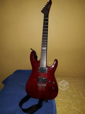 Guitarra ltd MH 100QMNT