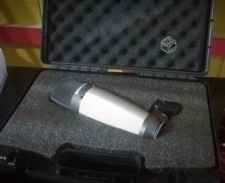 Microfono condensador samson c03 + anti pop