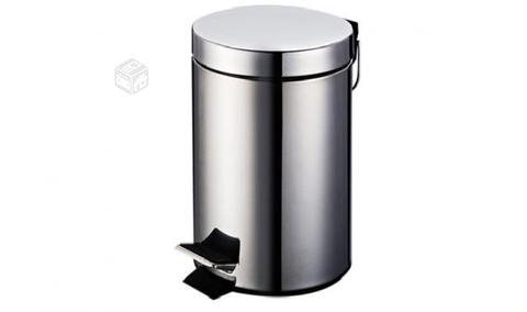 Basurero Acero Inox C/pedal 12lts