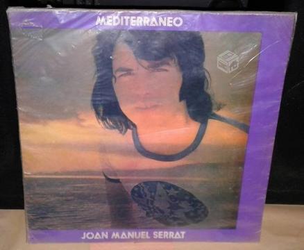 Vinilo- Serrat- Mediterráneo