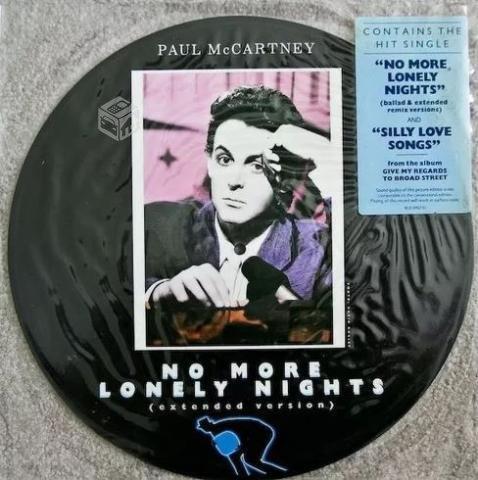 PAUL McCARTNEY NO MORE LONELY NIGHTS picture disc