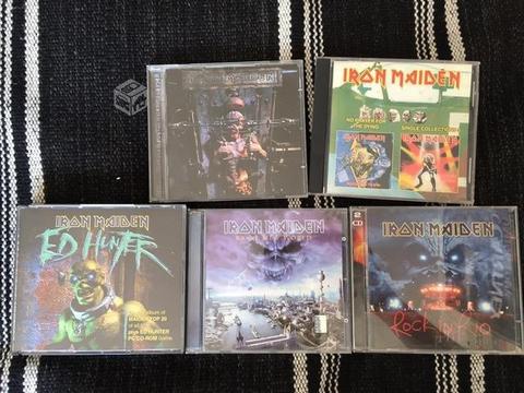 5 cd de Iron Maiden