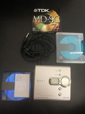 Mini disc Sony. Modelo MZ-N420 D