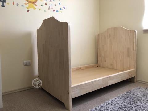 Cuna 3 en 1 madera sólida