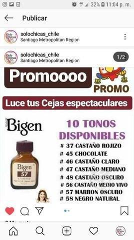 Bigen pigmentos para cejas