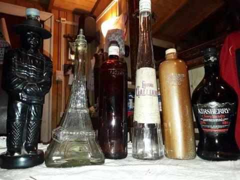 Antiguas botellas de coleccion retro vintage