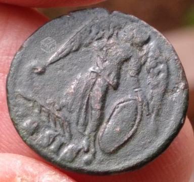 Moneda Romana GENUINA, años 330-346 d.c