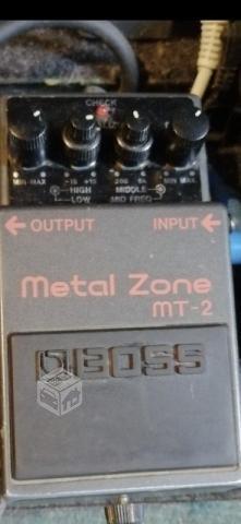 Pedal metal zone