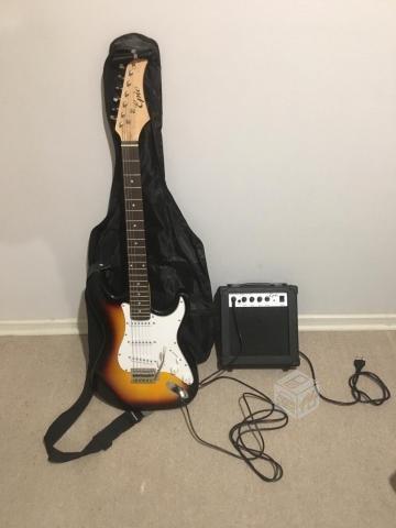 Guitarra Eléctrica + Amplificador