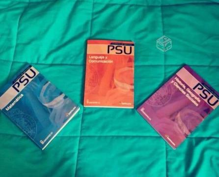 Libros PSU Ediciones UC, Santillana
