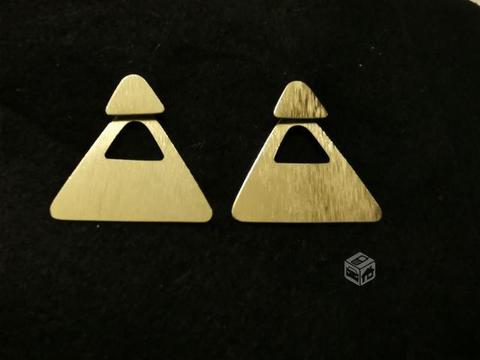 Aros - Especial Diseño Peltre bañado Oro