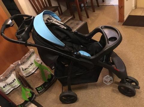 Coche Infanti travel system andes lx azul