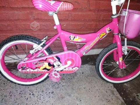 Bicicleta de niña mini