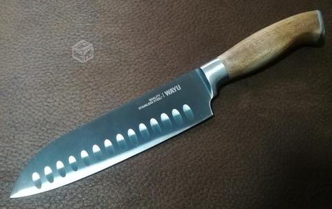Cuchillo Santoku Chef Profesional 31cm