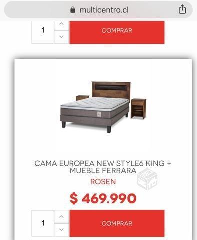 Cama 2 plazas