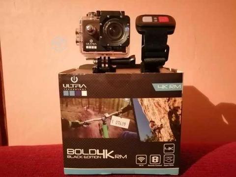 Camara deportiva Bold Black Edition 4k Wifi