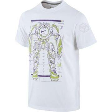 Polera blanca niño 10-11 años Nike