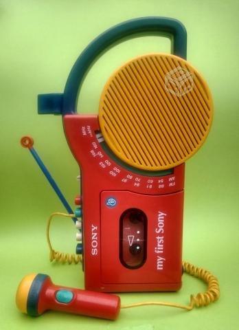 Radio Cassette Mi Primer Sony (my first sony)