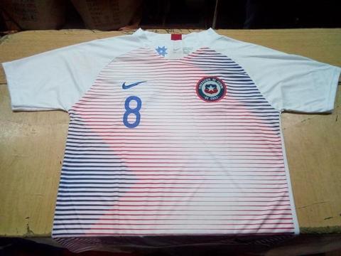 Camisetas Selección Chilena Blanca 2019