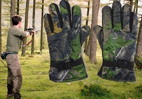 Guantes de Invierno Antideslizantes Camuflados