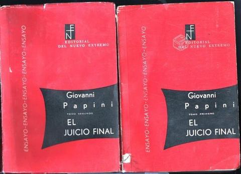 El Juicio Final. Giovanni Papini