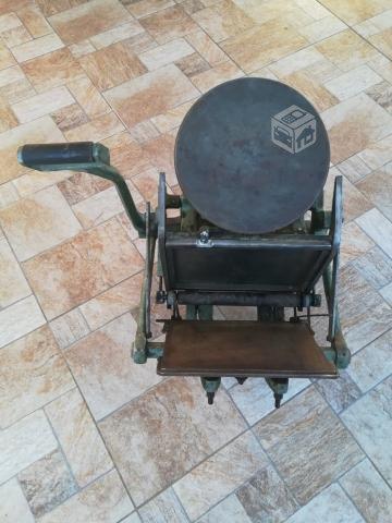 Reliquia de imprenta