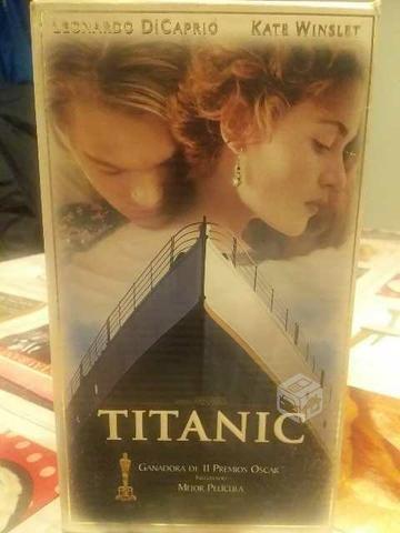 Película Titanic en vhs