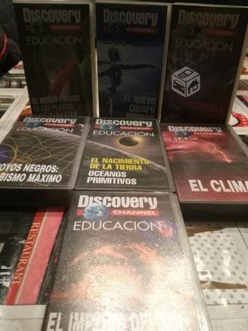 Colección vhs discovery educacion