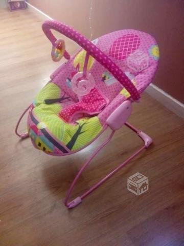 Mecedora de bebé niña silla