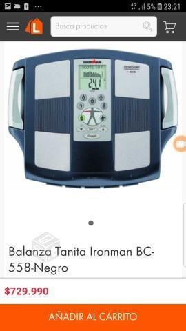 Balanza tanita ironman bc 558