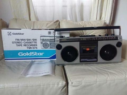 Radio Boombox Goldstar nueva