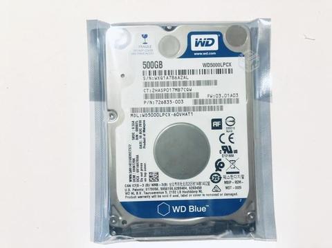 Disco Duro HDD 500GB 2,5 5400RPM para Notebook