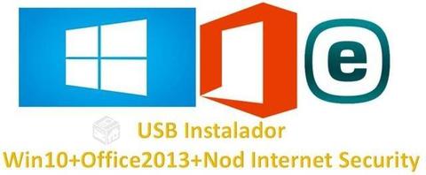 USB Pendrive instalador Bios o UEFI