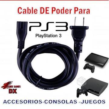 Cable de Póder PS3 Slim y Super Slim Nuevo